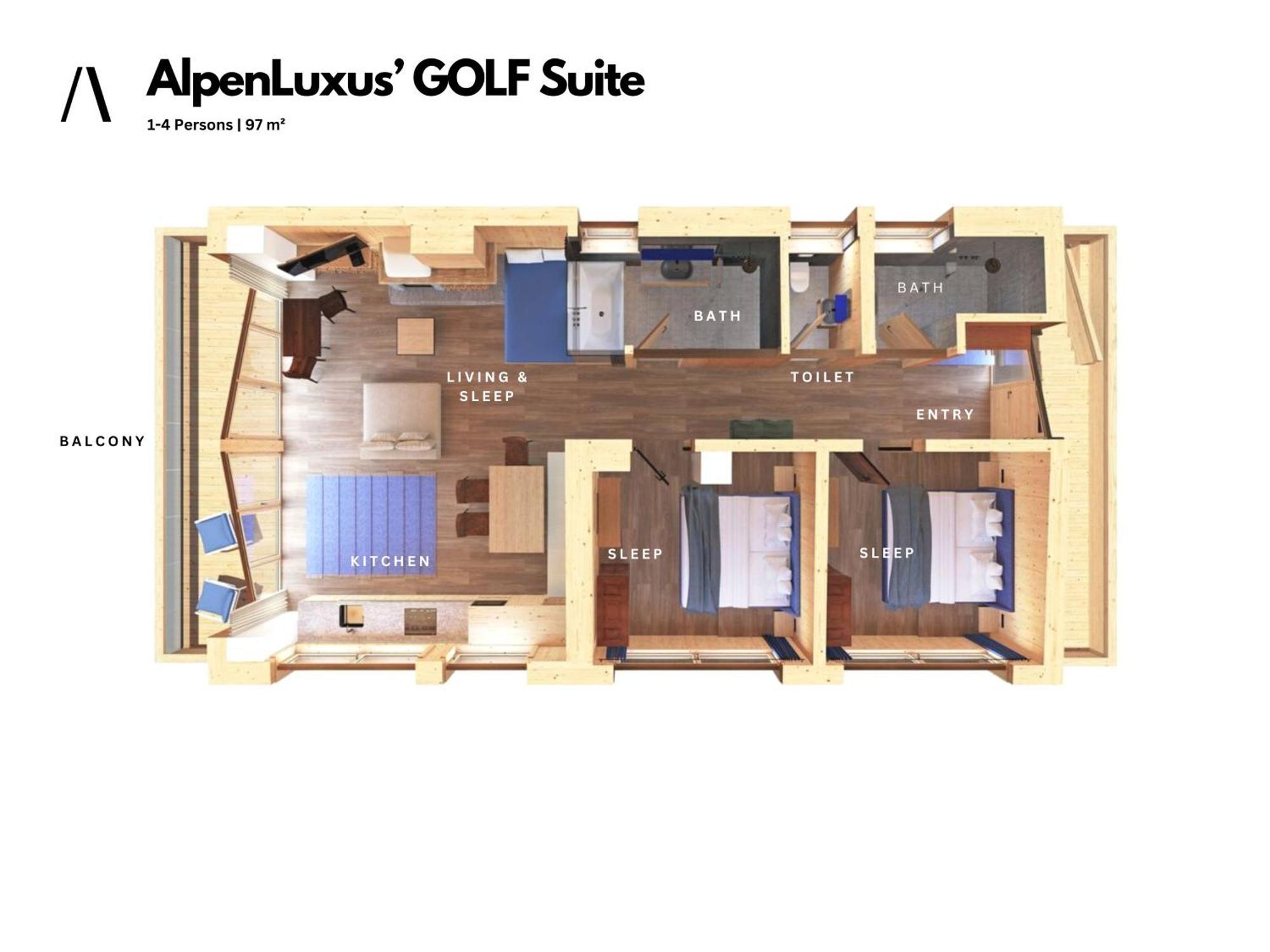 Sportlodge' Golf Suite - Natural Pool, Whirlpool & Sauna By Alpenluxus Appartements Kleinboden Екстериор снимка